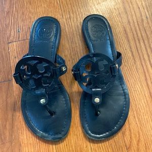 Tory Burch black flip flops